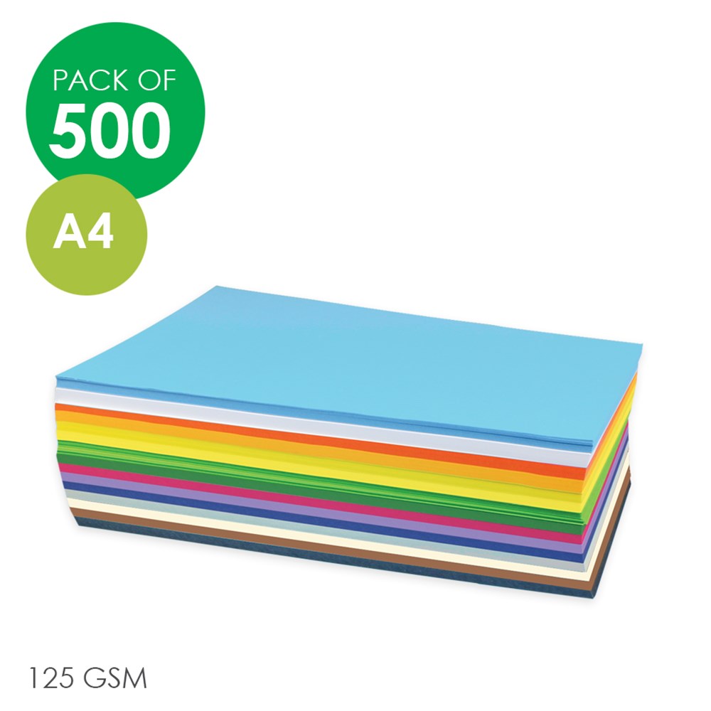 CleverPatch Cover Paper - Assorted - A4 - Pack of 500