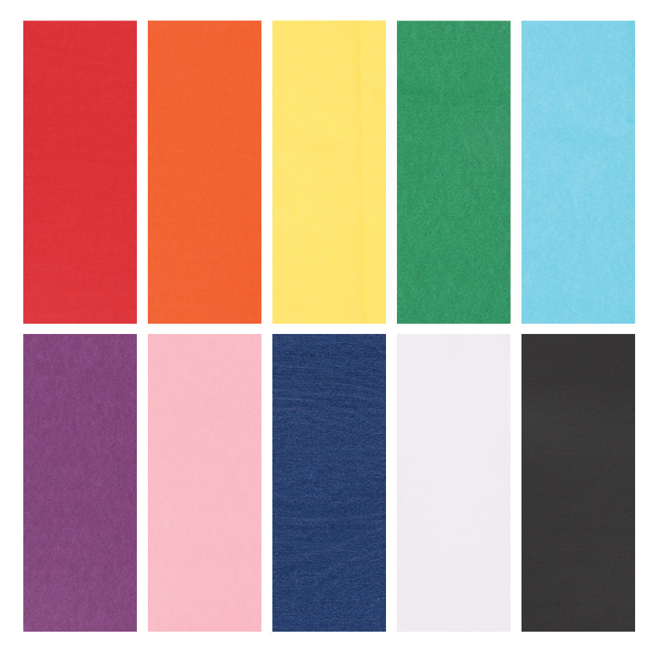 Tissue Paper - Assorted - Pack of 100