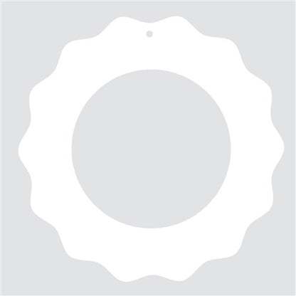 Cardboard Wreaths - White - Pack of 20