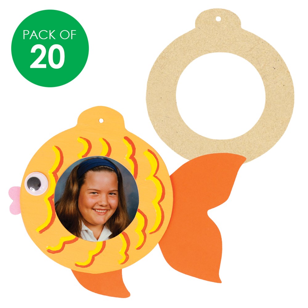 Wooden Circle Frames - Pack of20