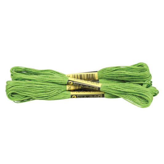 Embroidery Thread - Green - Pack of 6