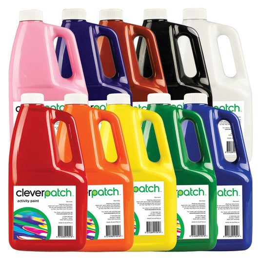 CleverPatch Activity Paint - 2L -  Set of 10 Colours