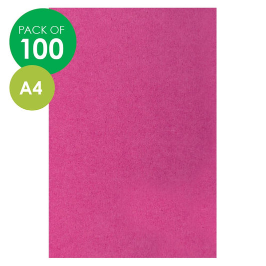 CleverPatch Cardboard - Pink -A4 - Pack of 100