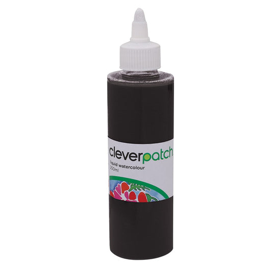CleverPatch Liquid Watercolour- Black - 250ml