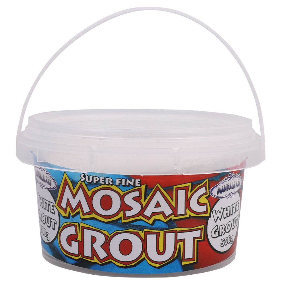 Superfine Powdered Grout - White - 500g Tub