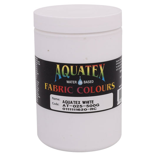 Aquatex Fabric Paint - White -500g
