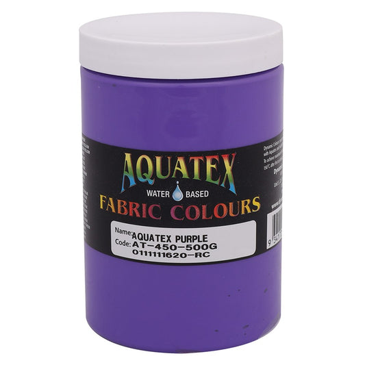Aquatex Fabric Paint - Purple - 500g