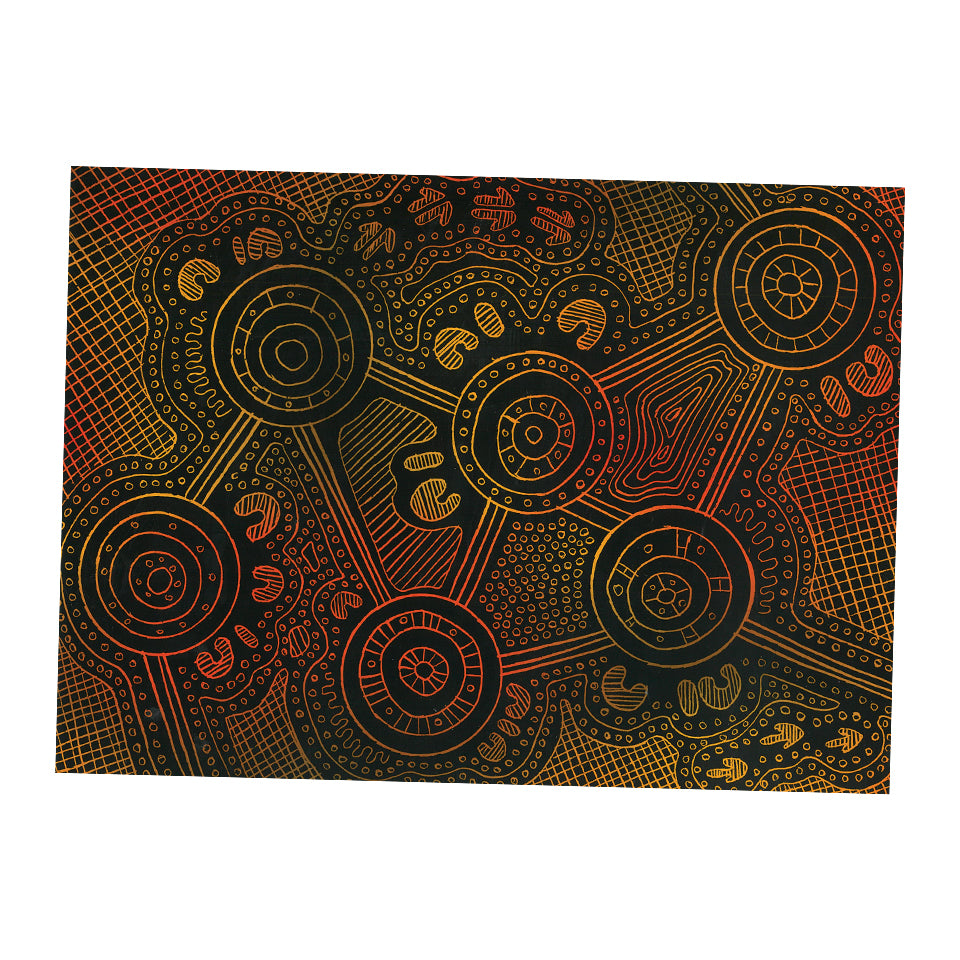 Scratch Board Sheets - Indigenous Inspired - Pack of 20
