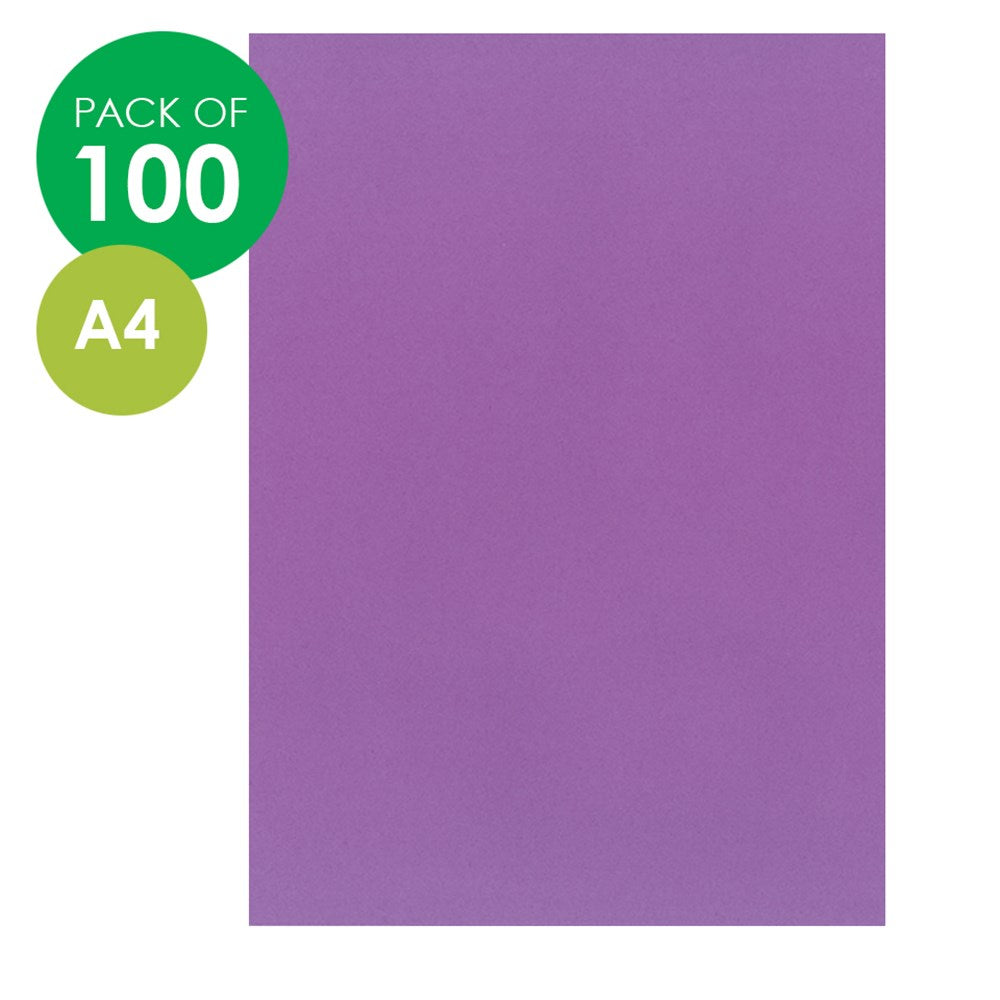 CleverPatch Cover Paper - A4 -Purple - Pack of 100
