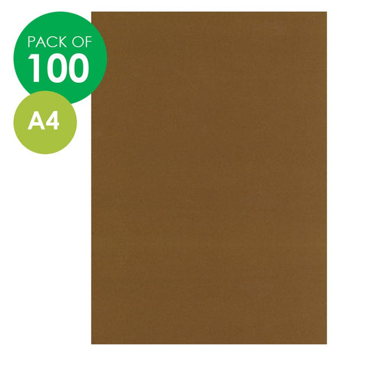 CleverPatch Cover Paper - A4 -Brown - Pack of 100