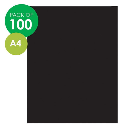 CleverPatch Cover Paper - A4 -Black - Pack of 100