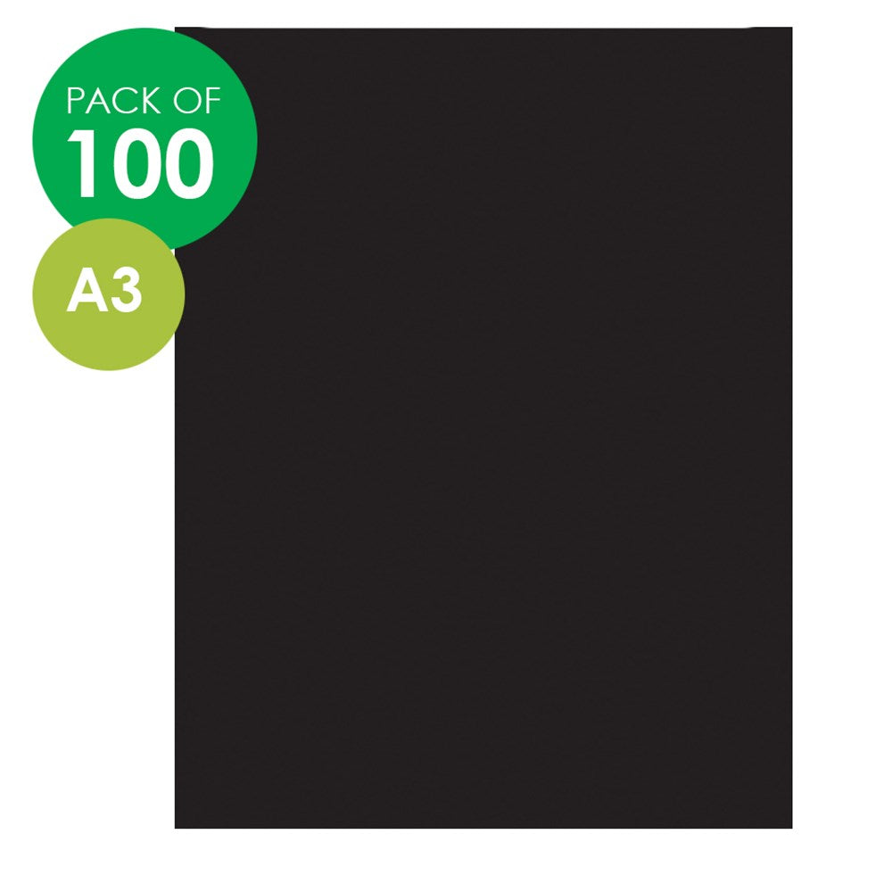 CleverPatch Cover Paper - A3 -Black - Pack of 100