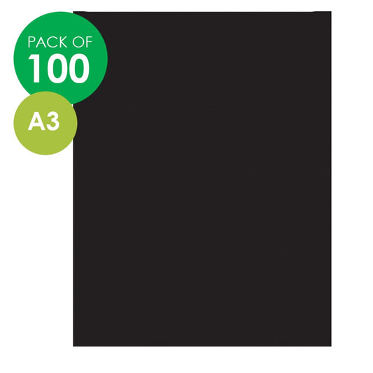 CleverPatch Cover Paper - A3 -Black - Pack of 100