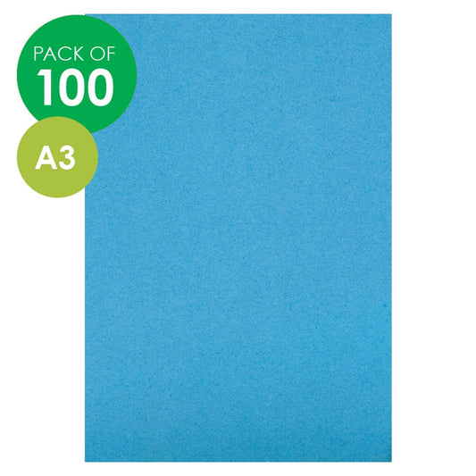CleverPatch Cardboard - Blue - A3 - Pack of 100