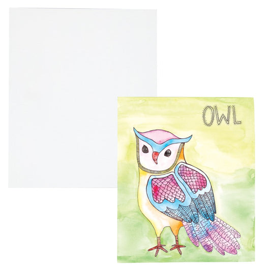 Watercolour Cotton Canvas Board - 15 x 20.5cm