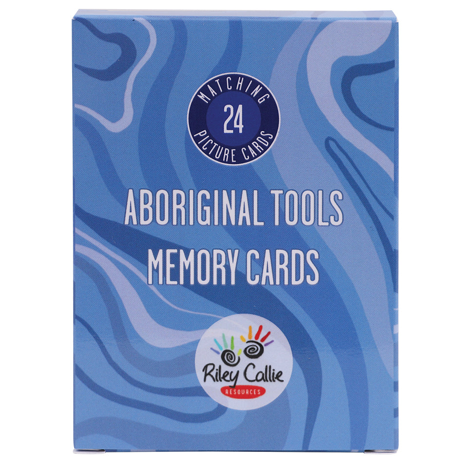 Aboriginal Tools Memory Card Game - Pack of 24