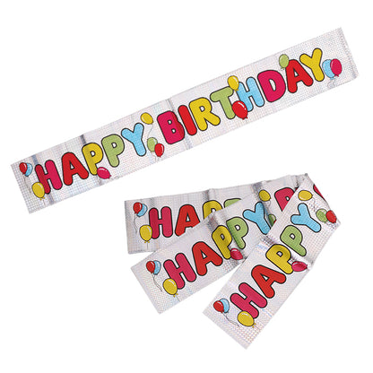 Happy Birthday Banner - Each
