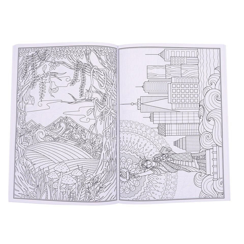 Colouring Book - Adult - 48 Pages