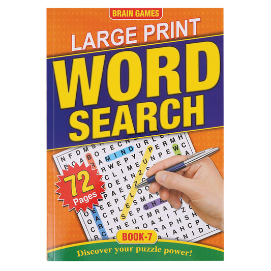 Word Search Book - Large Print - Each