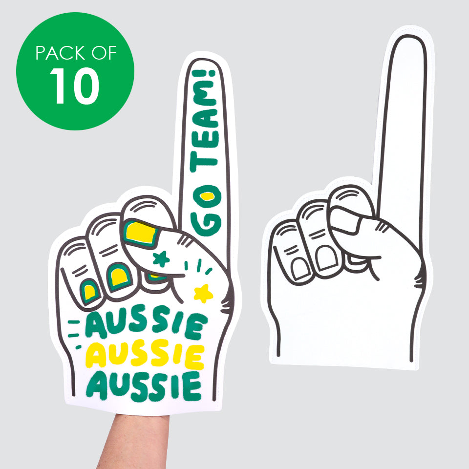 Giant Foam Hands - Pack of 10