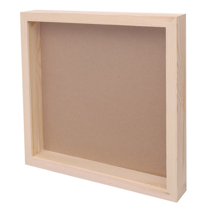 Wooden Square Memory Box Frame - 33.5 x 33.5cm - Each