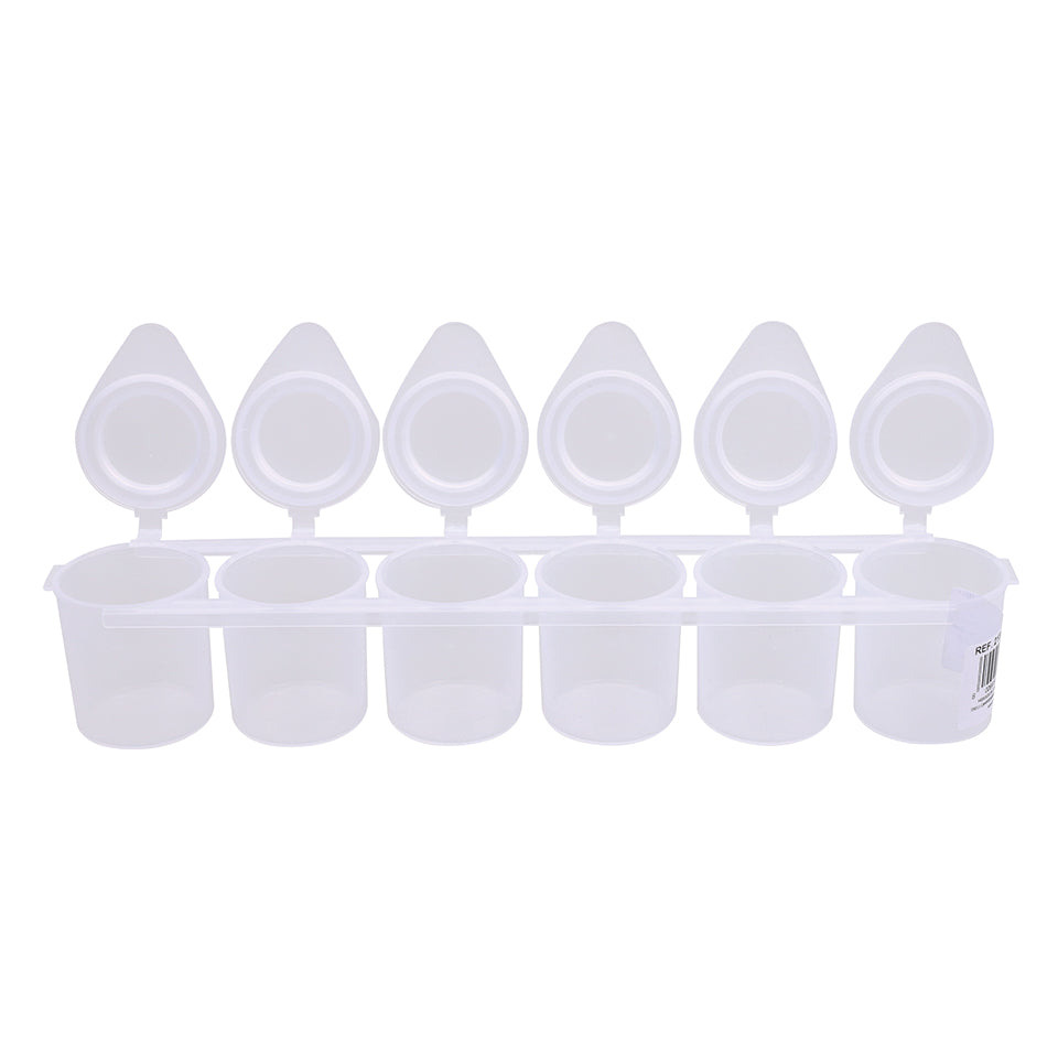 Plastic Mixing Pots - Small - 6 Well