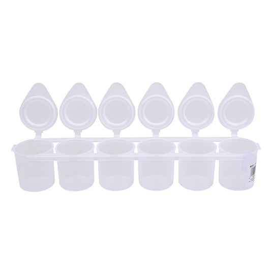 Plastic Mixing Pots - Small - 6 Well