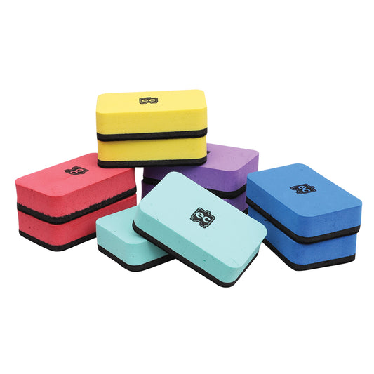 Magnetic Whiteboard Erasers - Pack of 10
