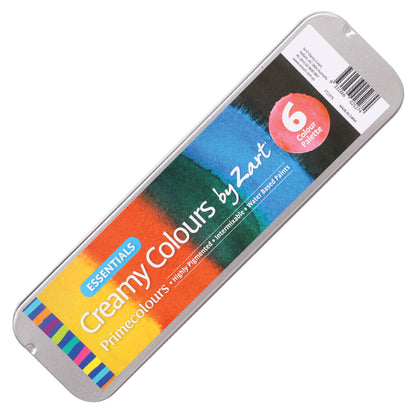 Creamy Colours Watercolour Palette - Primary Colours - 6 Well