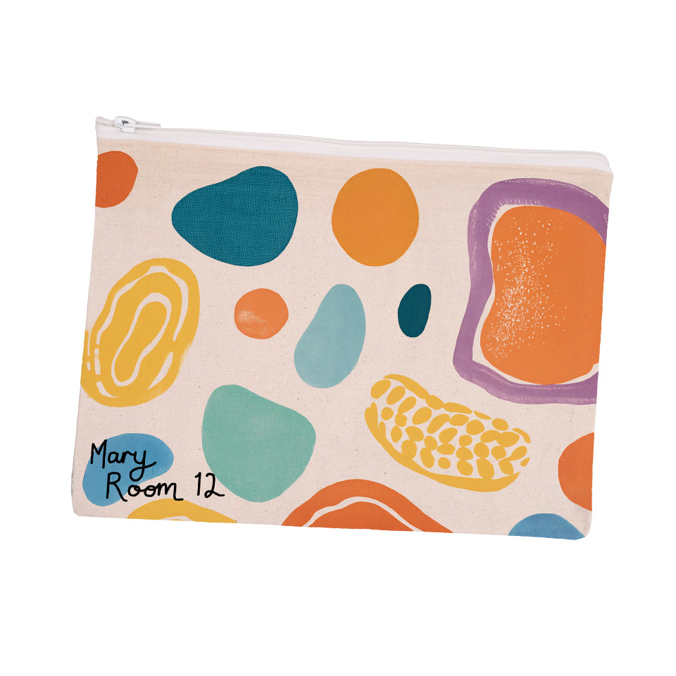 Cotton Zip Pouch - 30 x 21cm - Each