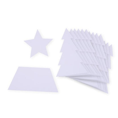 Cardboard Collaborative Christmas Tree - Each Set