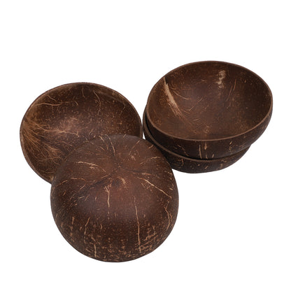 Coconut Shell Bowls - Pack of 4