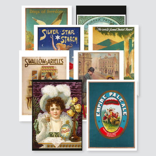 Nostalgia Posters - A3 - Pack of 8