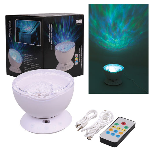 Ocean Waves Projector with Sound
