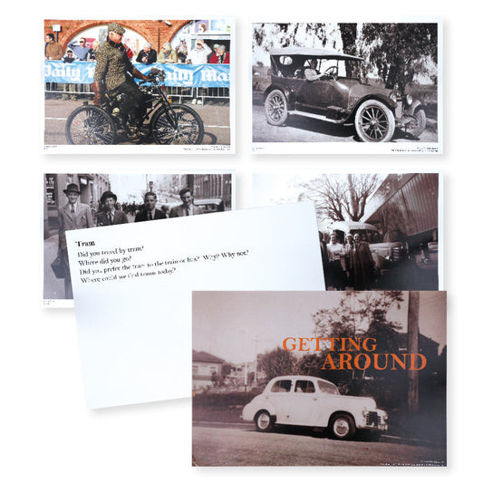 Getting Around Discussion Posters - A3 - Pack of 11