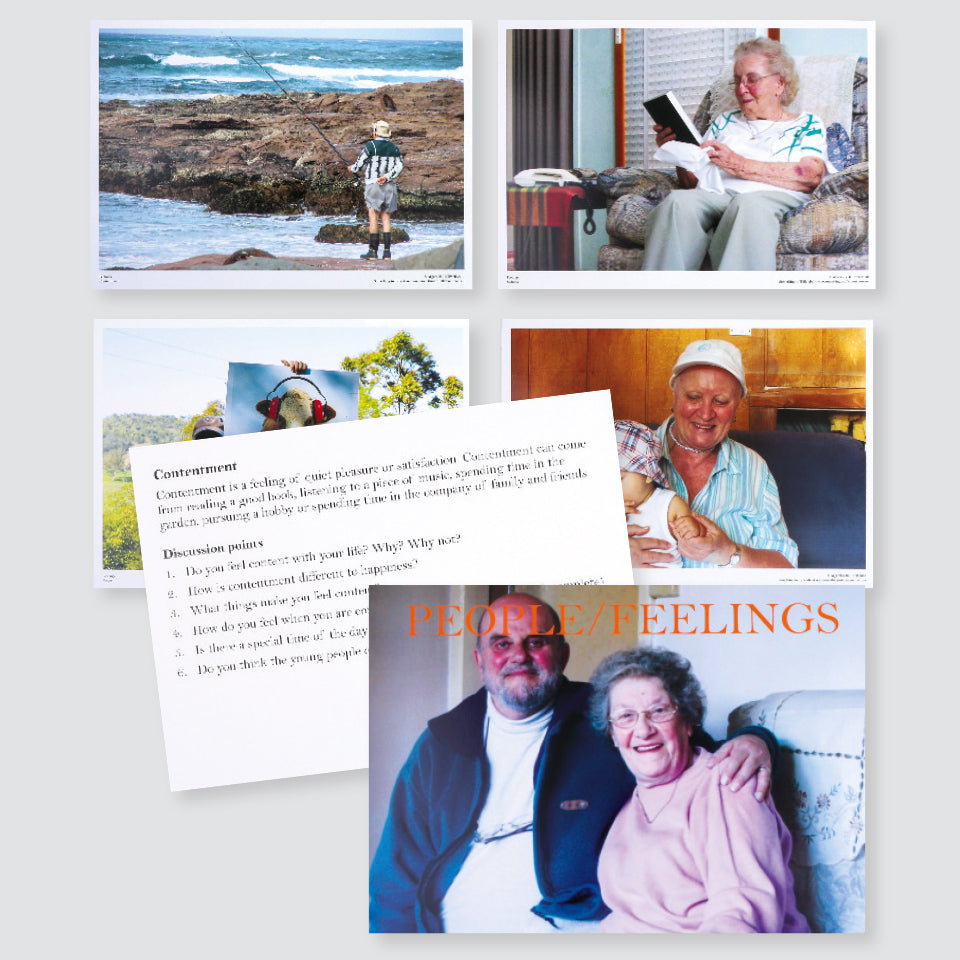 People/Feelings Discussion Posters - A3 - Pack of 12