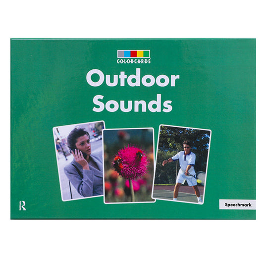 Outdoor Sounds Cue Cards - Pack of 40