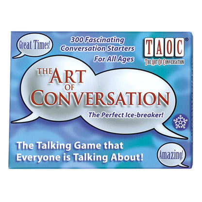 The Art of Conversation Ice Breaker Cards - Pack of 100