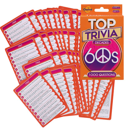 Top Trivia Cards - 1960s - Pack of 50