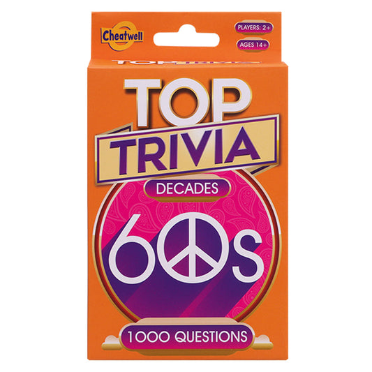Top Trivia Cards - 1960s - Pack of 50