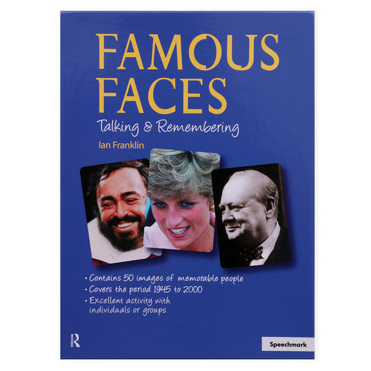Famous Faces Cue Cards - Pack of 50