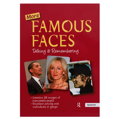 More Famous Faces Cue Cards - Pack of 36