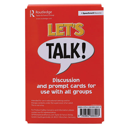 Let's Talk Game - Pack of 82