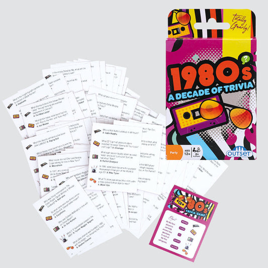 Trivia Cards - 1980s - Pack of 71