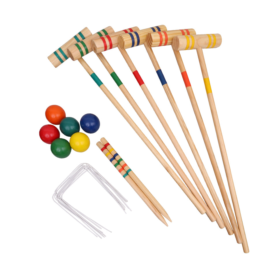 Wooden Croquet Set