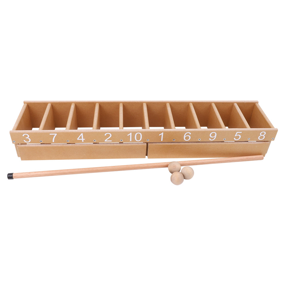 Wooden Table Bobs Game