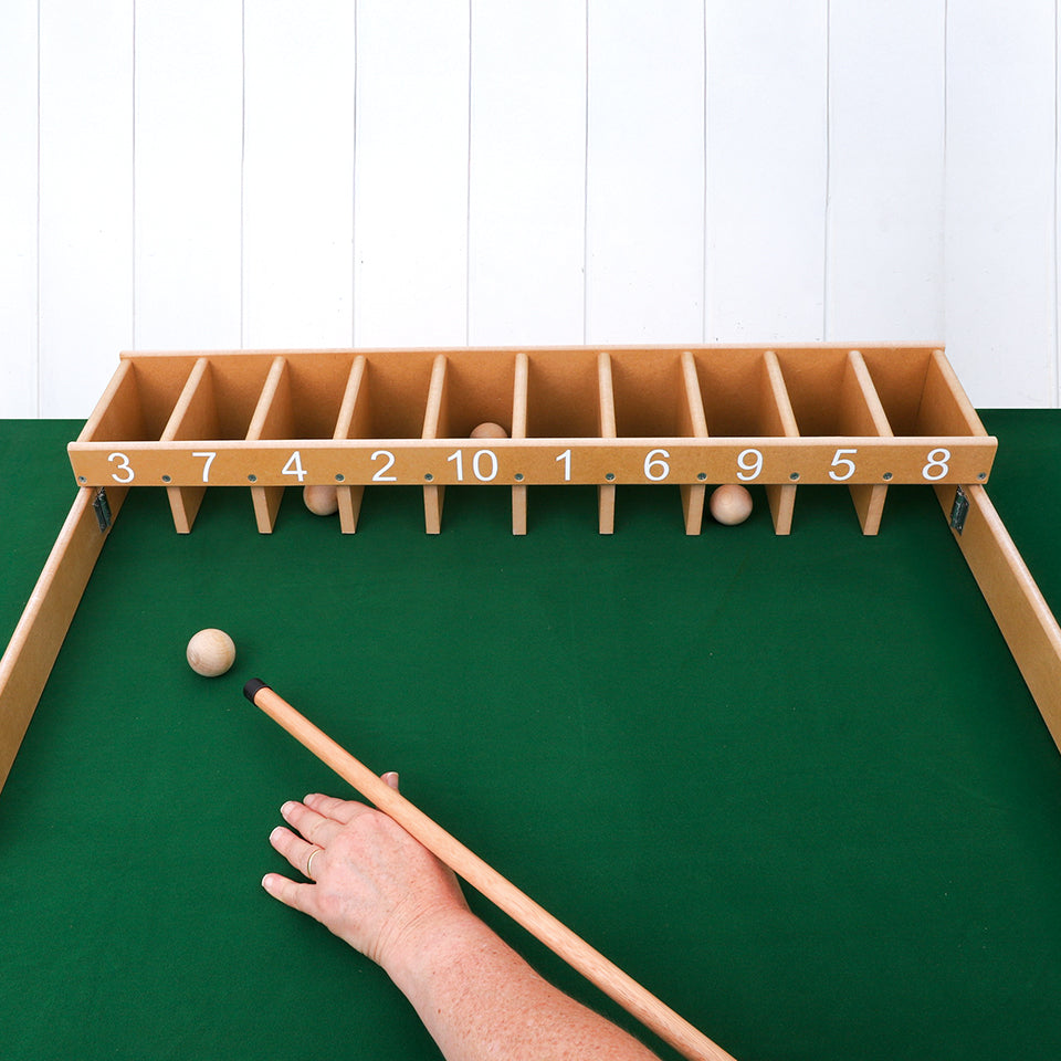 Wooden Table Bobs Game