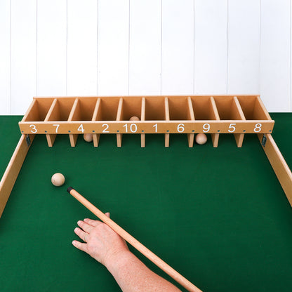 Wooden Table Bobs Game
