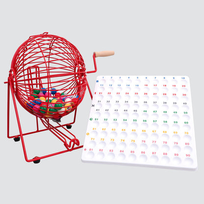 Premium Bingo Cage Calling Set - Numbers 1 to 90