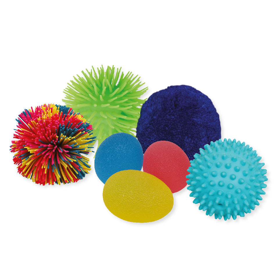 Sensory & Therapy Balls - Pack of 7
